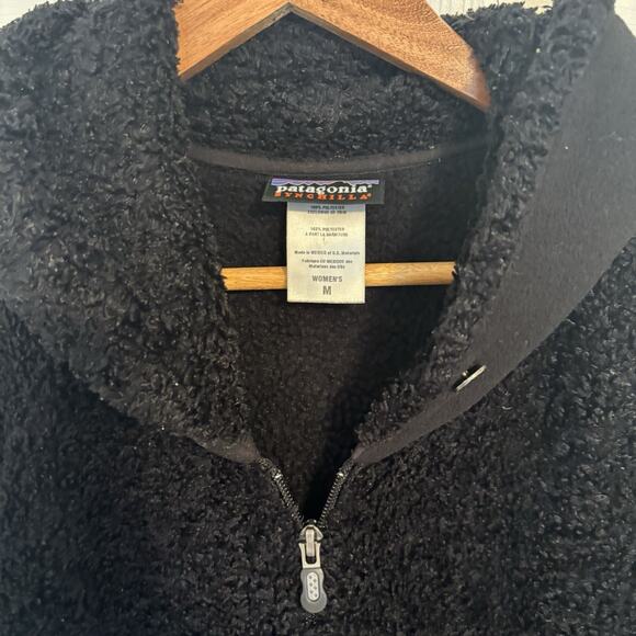 Women’s Patagonia Synchilla Fleece Black Size Medium - Picture 2 of 5